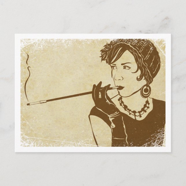 "Dorothy" ~ Roaring 20's Postcard Postkarte (Vorderseite)