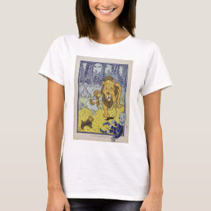 Dorothy und der feige Löwe aus dem Zauberer von Oz T-Shirt
