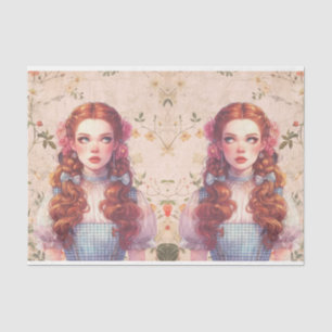 Dorothy und The Wizard of Oz Decoupage Paper Seidenpapier