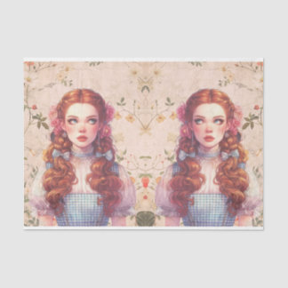 Dorothy und The Wizard of Oz Decoupage Paper Seidenpapier