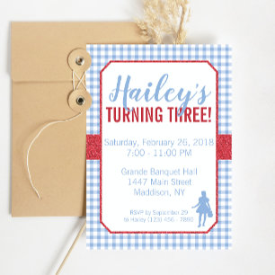 Dorothy Wizard von Oz Birthday Einladung