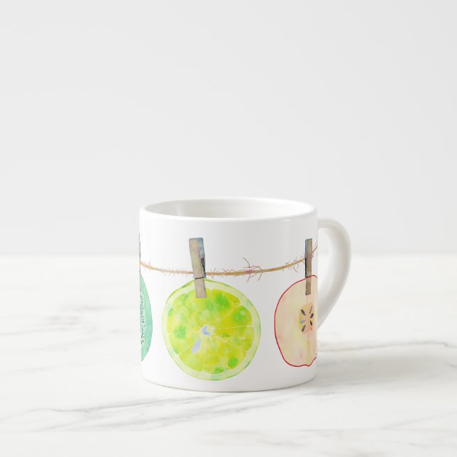 Dörrobst Expresso Schalen Espressotasse (Vorderseite Rechts)