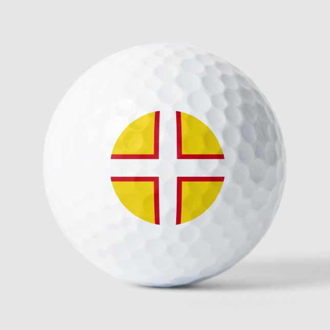 Dorset-Flagge Golfball (Vorderseite)