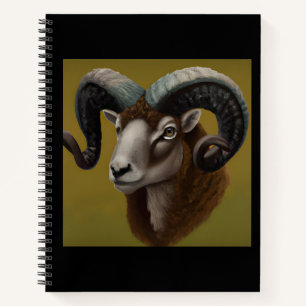 Dorset Horn Widder Notizbuch