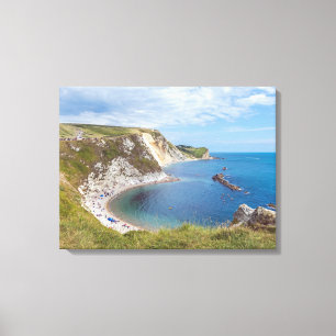 Dorset Man O'War Beach Leinwand
