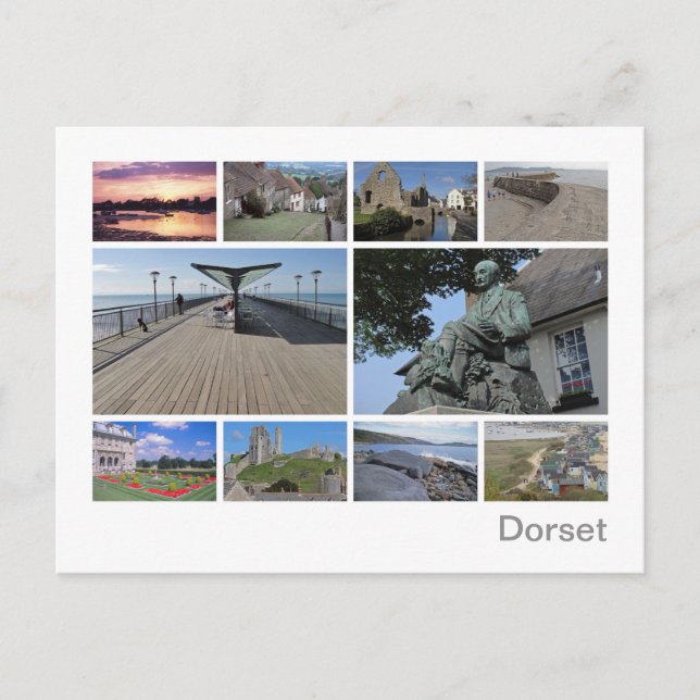Dorset Postkarte (Vorderseite)