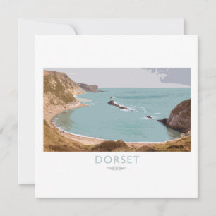Dorset Railposter Feiertagskarte