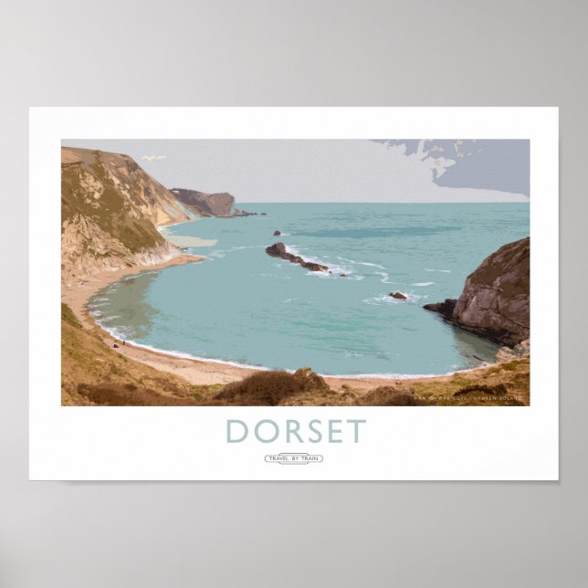 Dorset Railposter Poster (Vorne)