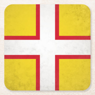 Dorset Rechteckiger Pappuntersetzer