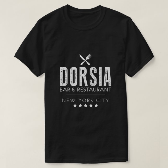 Dorsia Bar &amp; Restaurant Essential T-Shirt (Design vorne)