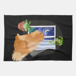 DORT DU DU DUSCHE Handtuchhalter Geschirrtuch