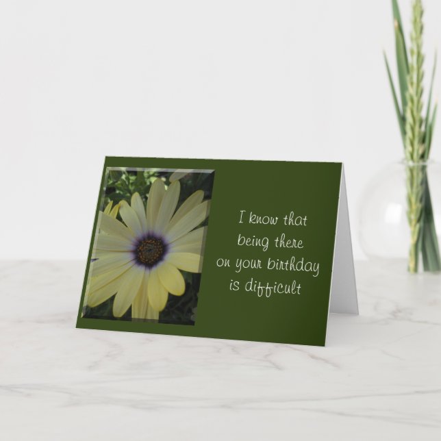 Dort sein karte (Vorderseite)