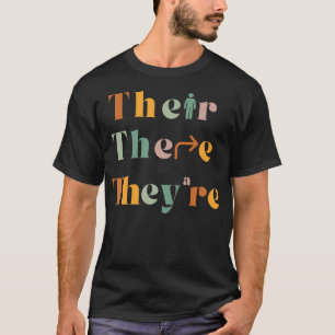 Dort sind sie lustige Englischlehrerin Gramma P T-Shirt