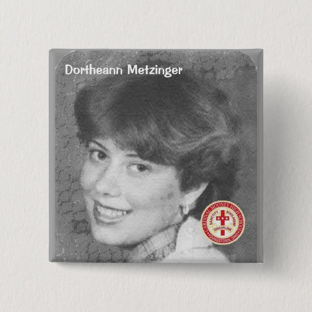 Dortheann Metzinger Button (Vorderseite)