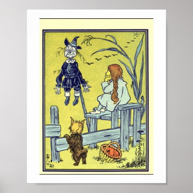 Dorthey trifft Scare Crow - Wunderbarer Zauberer v Poster (Vorne)