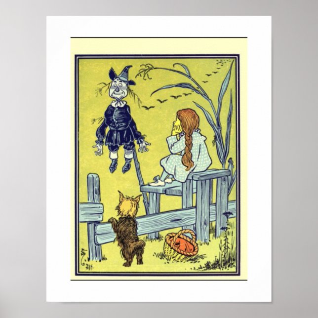 Dorthey trifft Scare Crow - Wunderbarer Zauberer v Poster (Vorne)