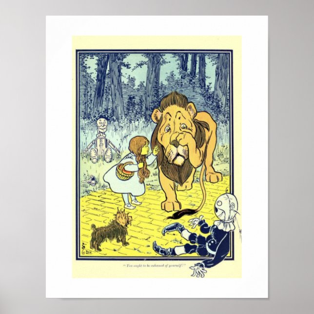 Dorthey,  Vogelscheuche und Blechmann treffen den  Poster (Vorne)
