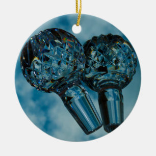 Dorthin zu den kristallblauen Himmeln Keramikornament