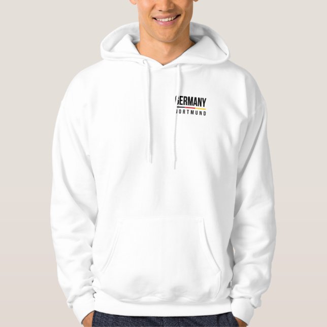 Dortmund Deutschland Hoodie (Vorderseite)