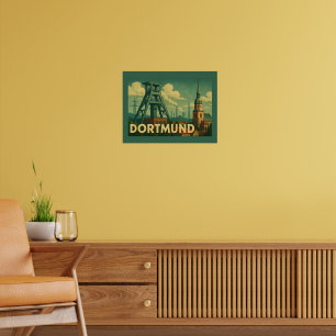 Dortmund Deutschland Stadt Kunst Poster