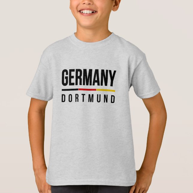 Dortmund Deutschland T-Shirt (Vorderseite)