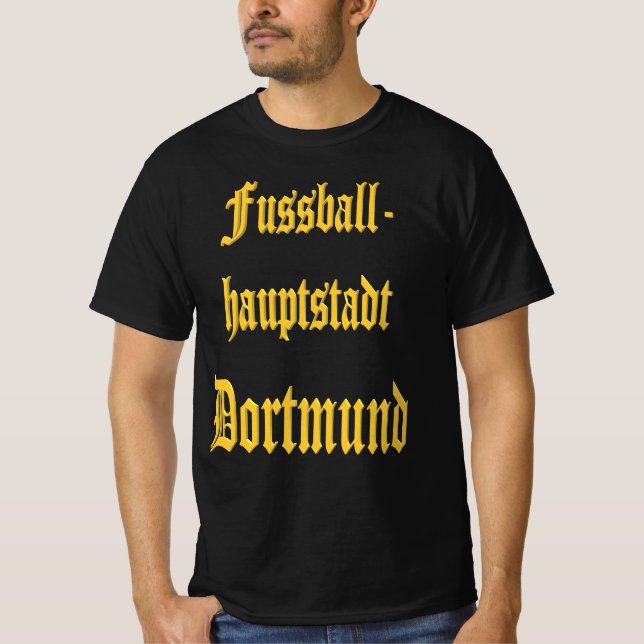 Dortmund Fan Design T-Shirt (Vorderseite)