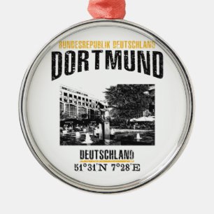 Dortmund Silbernes Ornament