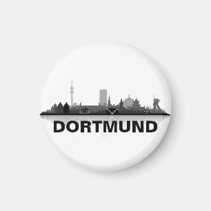 Dortmund Skyline Kühlschrank Magnet