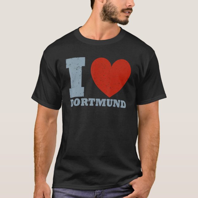Dortmund Westfalen Deutschland - Dialekt Souvenir_ T-Shirt (Vorderseite)