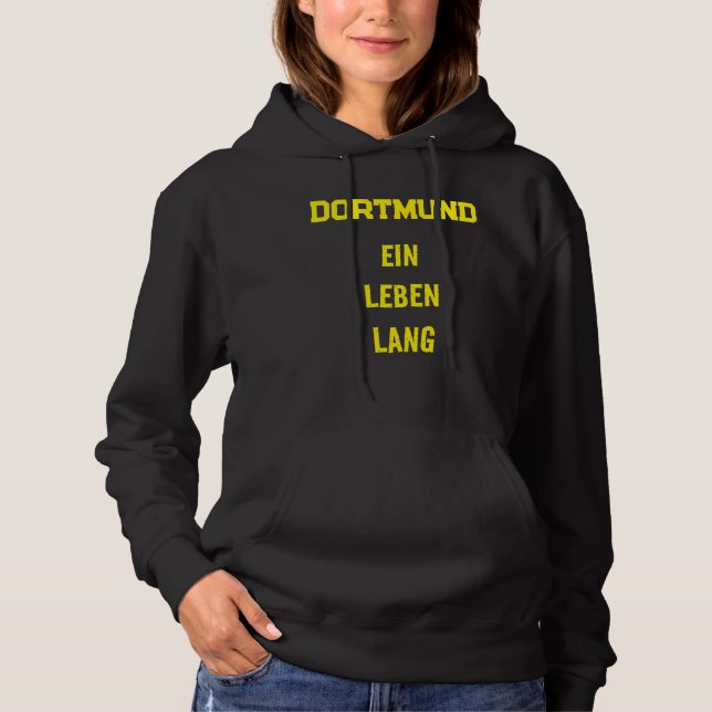 Dortmunder Design Hoodie (Vorderseite)
