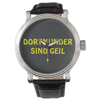 Dortmunder sind geil Design Armbanduhr