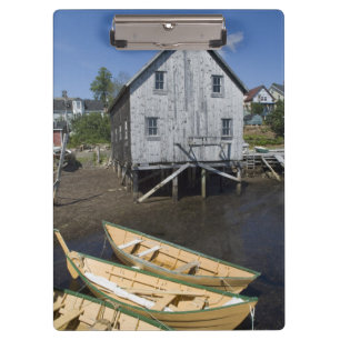 Dory builder,Lunenburg, Nova Scotia, Kanada Klemmbrett