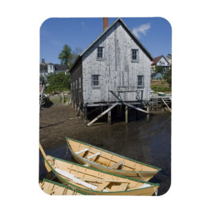 Dory Erbauer, Lunenburg, Nova Scotia, Kanada Magnet