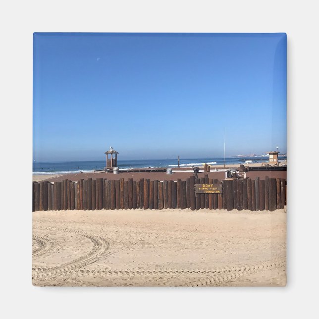 Dory Fishing Fleet, Newport Beach, Kalifornien Magnet (Vorne)