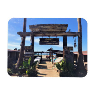 Dory Fishing Fleet, Newport Beach, Kalifornien Magnet
