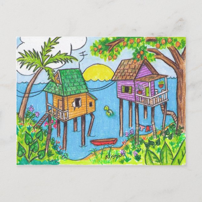 Dos Casas Postcard Postkarte (Vorderseite)