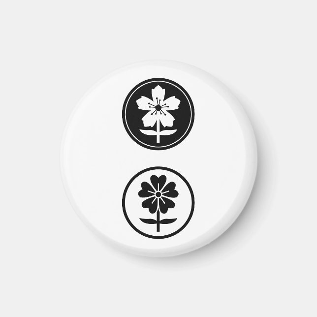 dos Flores Magnet (Vorne)
