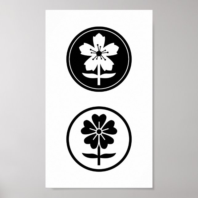 dos Flores Poster (Vorne)