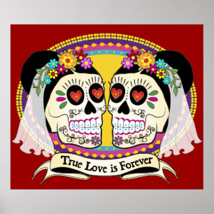 Dos Novias (2 Brides) drucken Poster