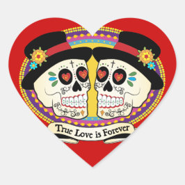 Dos Novios (2 Bäume) Aufkleber