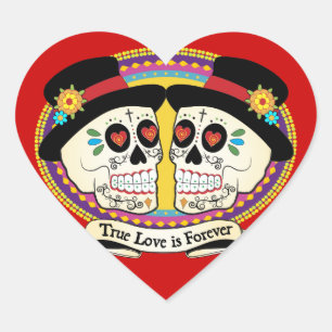 Dos Novios (2 Bäume) Aufkleber