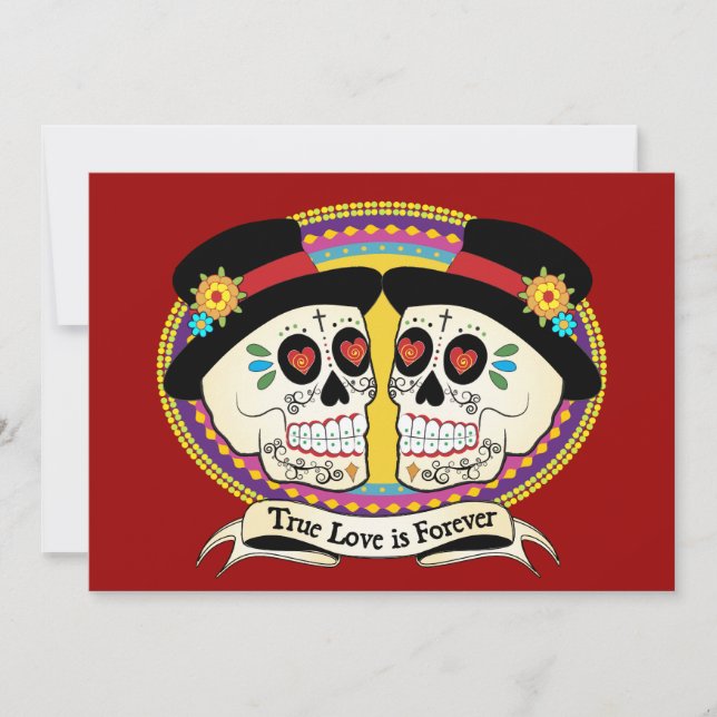 Dos Novios (2 Zimmer) Einladung (Vorderseite)