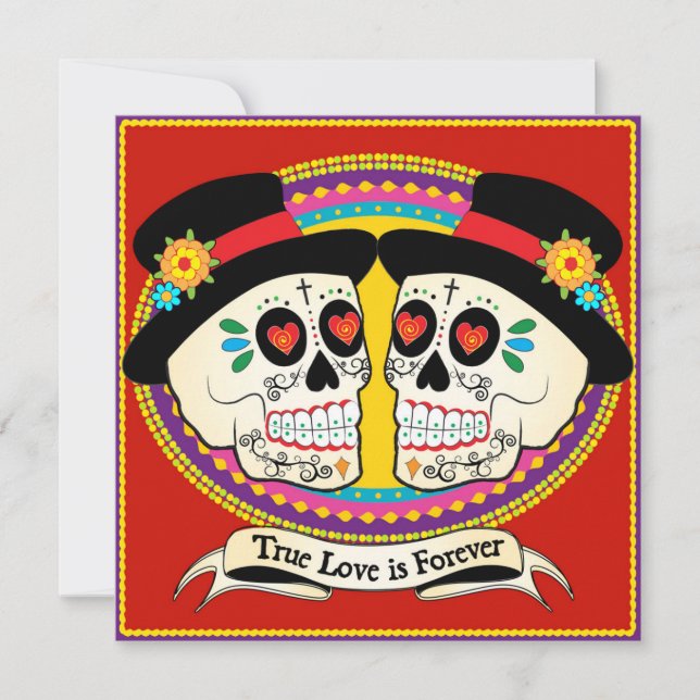 Dos Novios (2 Zimmer) Einladung auf Platz (Vorderseite)