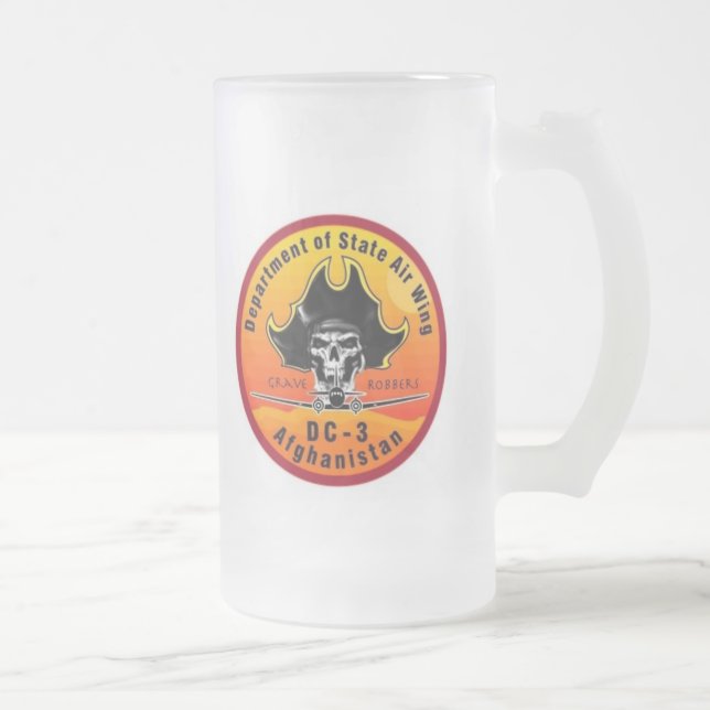 DOSAIRWING ernste Räuber-mattierte Tasse (Rechts)