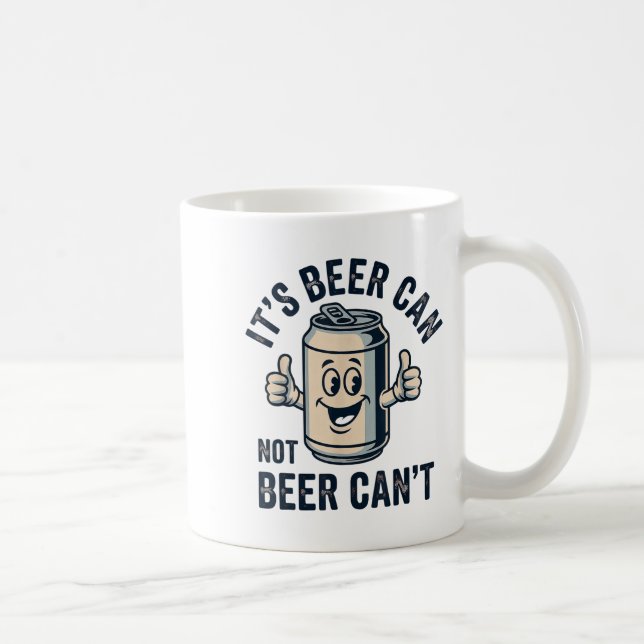Dose Bier Dose Nicht Bier  Kaffeetasse (Rechts)
