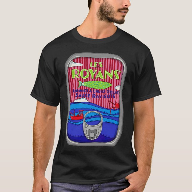 Dose Sardinen Les Royans T-Shirt (Vorderseite)