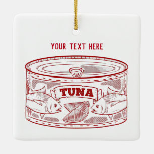 Dose Thunfisch Keramikornament