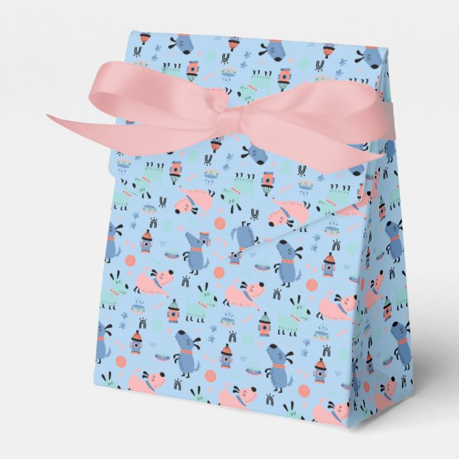 Dosen - Ausnehmen von Hunden - Niedliche Hunde Kun Geschenkschachtel (Vorderseite)