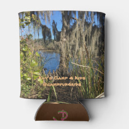 Dosen- und Flascheninsulator (Coozie) Holzkohle Dosenkühler