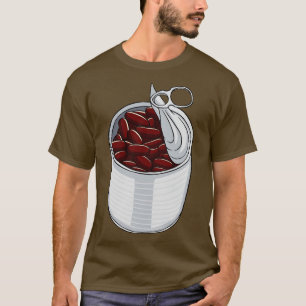 Dosen von Bohnen Niere Bohnen gebacken Bohnen T-Shirt